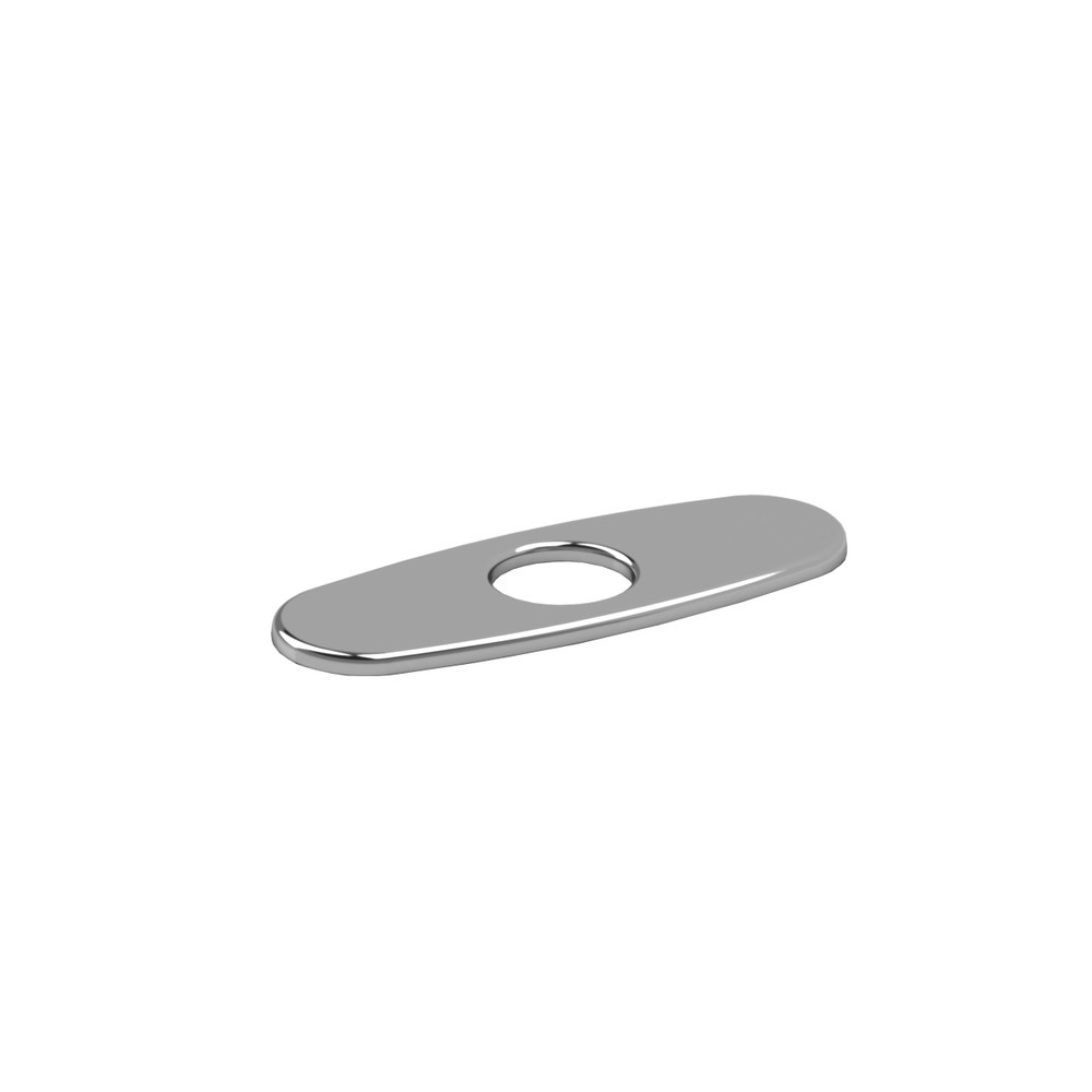 Riobel PL4C 4" Center Deck Plate - Chrome