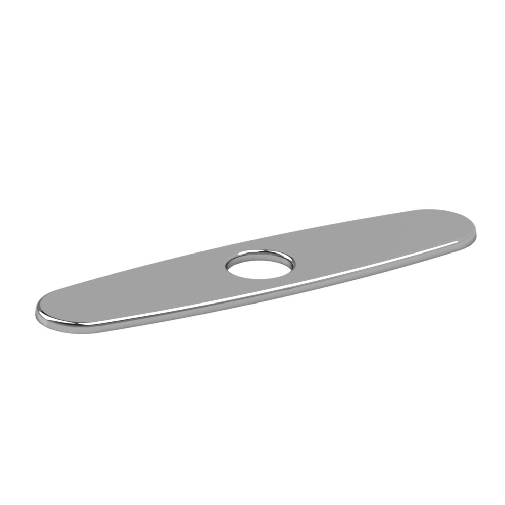 Riobel PL8C 8" Center Kitchen Deck Plate - Chrome