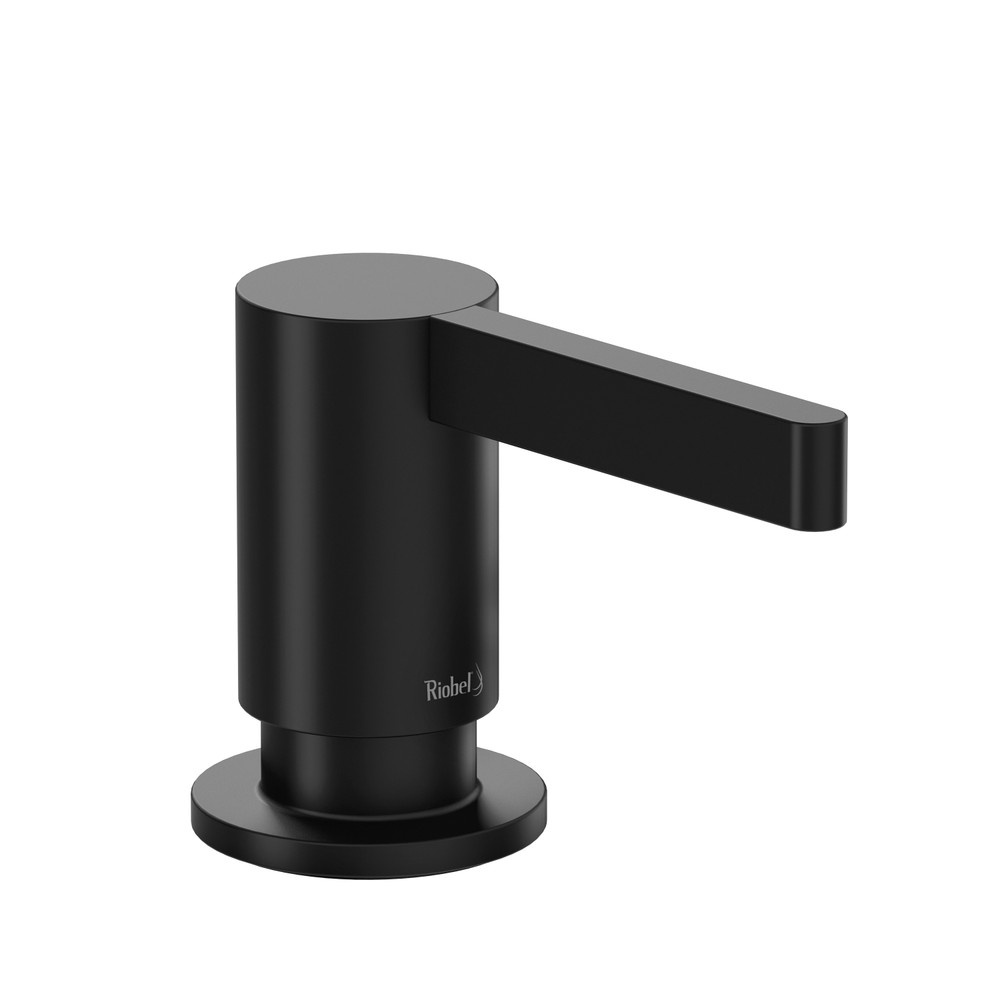 Riobel SD7BK Soap Dispenser - Black