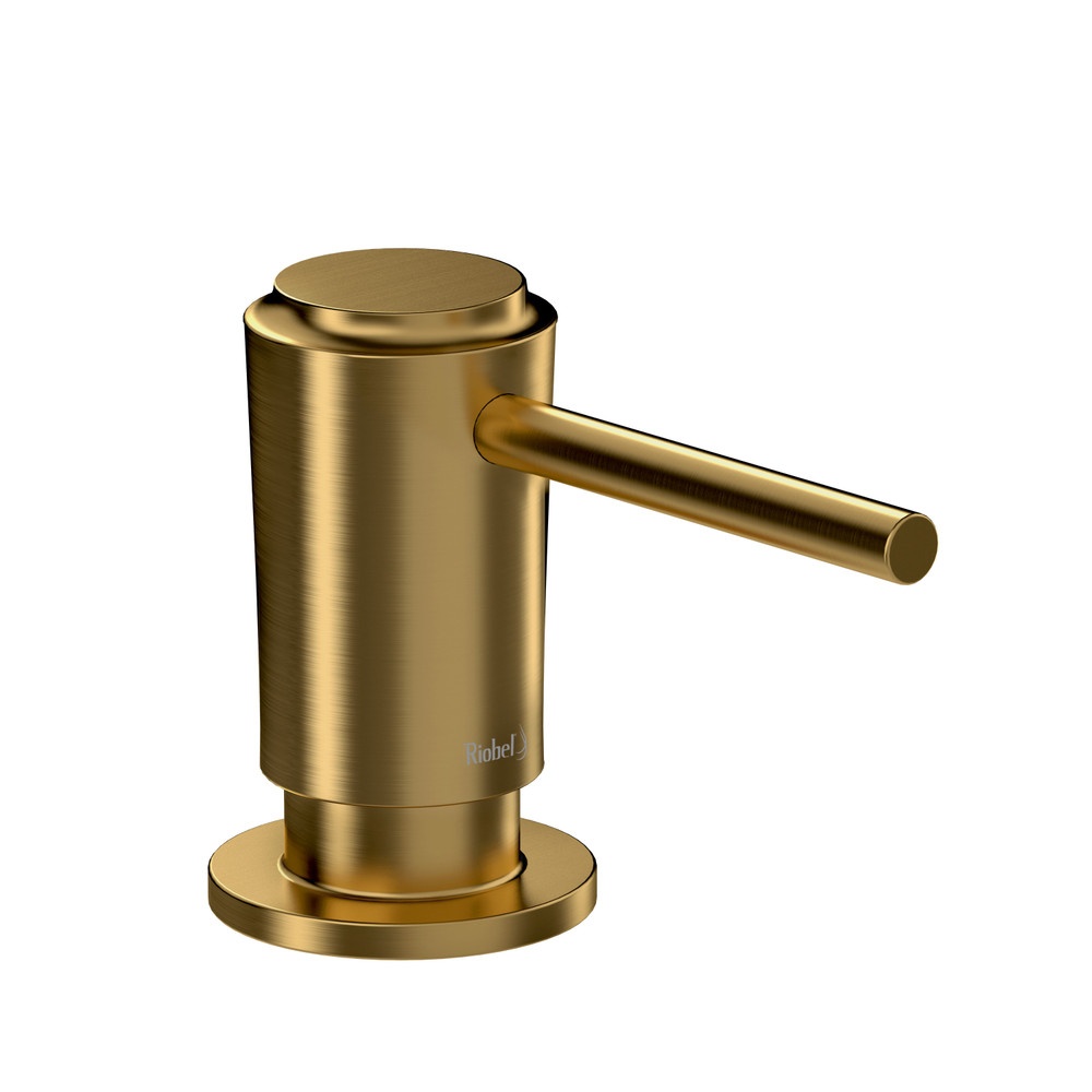 Riobel SD9BG Soap Dispenser - Brushed Gold