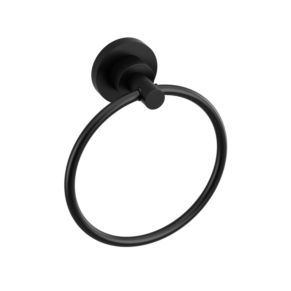 Riobel ST7BK Star Star Towel Ring - Black