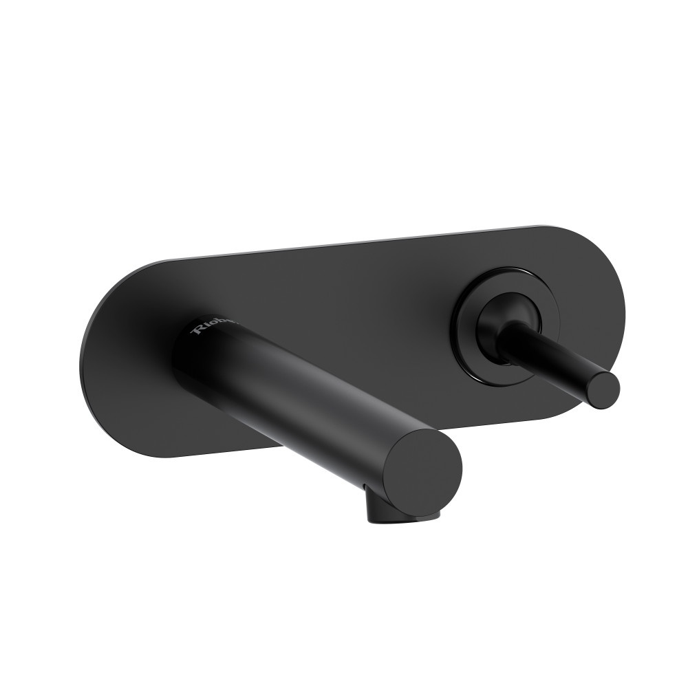 Riobel TGS360BK GS GS Wall Mount 360° Lavatory Faucet Trim - Black