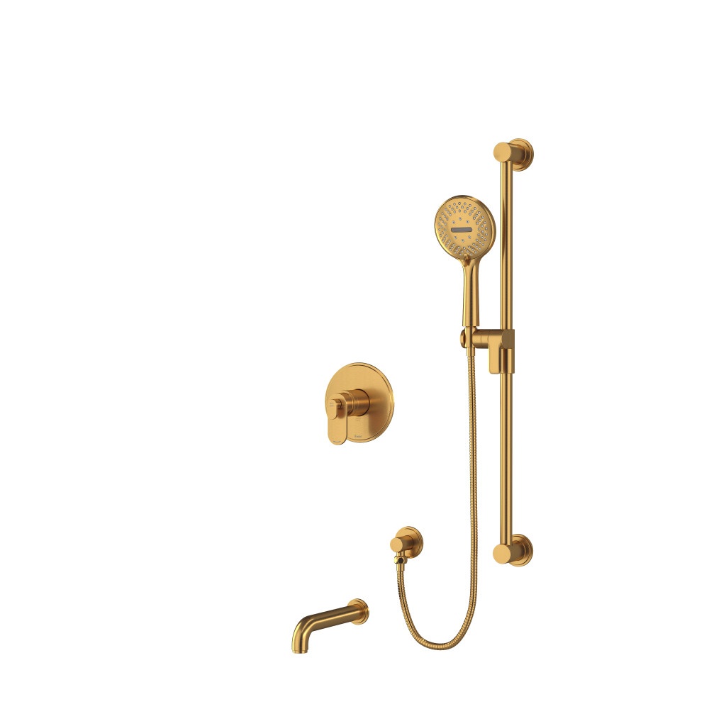 Riobel TKIT1244AABG Arca Shower Kit 1244 Trim - Brushed Gold