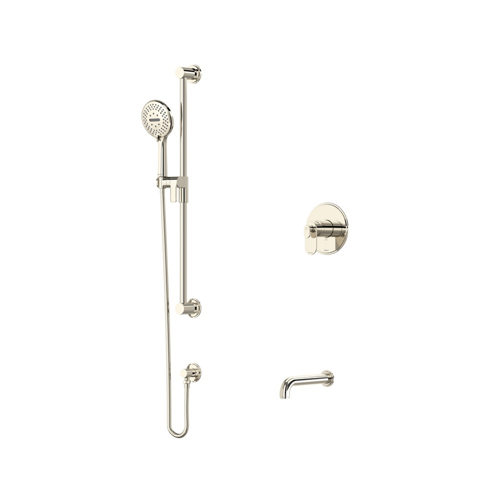 Riobel TKIT1244AAPN Arca Shower Kit 1244 Trim - Polished Nickel
