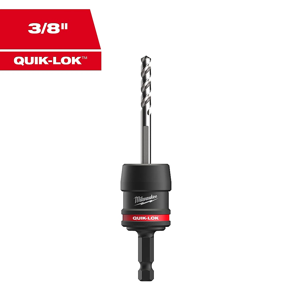 Milwaukee 49-56-7545 3/8" Quik-Lok Arbor Set, 5 Pack