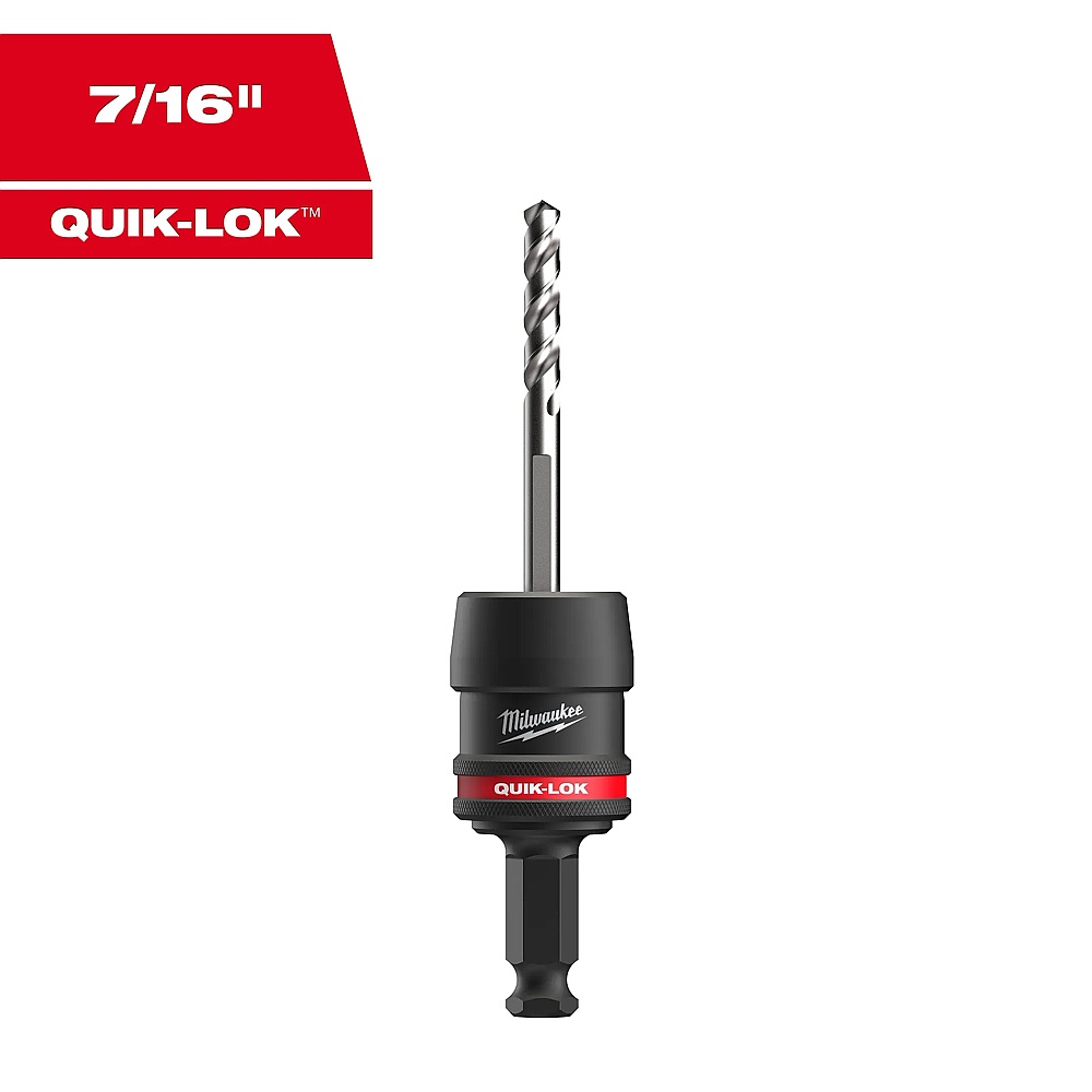 Milwaukee 49-56-7555 7/16" Quik-Lok Arbor Set, 5 Pack