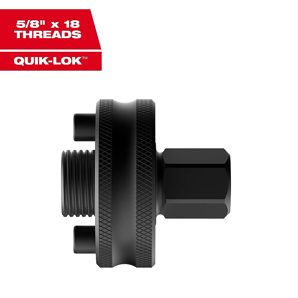 Milwaukee 49-56-7575 Quik-Lok Arbor Pin Adapter, 2 Pack - Large