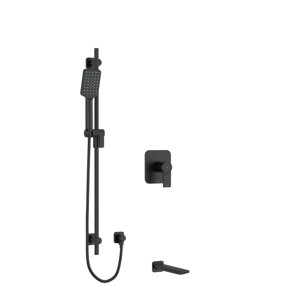 Riobel TKIT1244FRBK Fresk Shower Kit 1244 Trim - Black