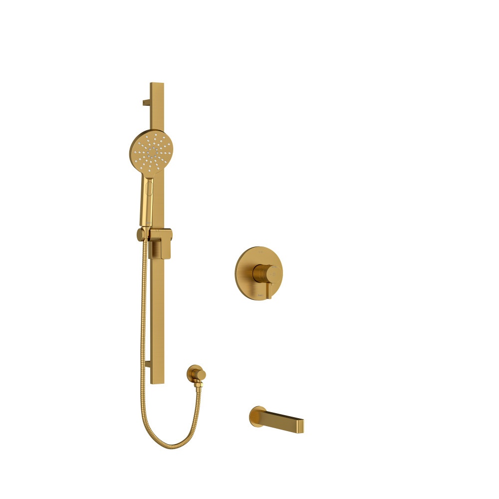 Riobel TKIT1244PXTMBG Paradox Shower Kit 1244 Trim - Brushed Gold