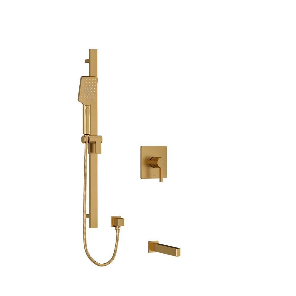 Riobel TKIT1244PXTQBG Paradox Shower Kit 1244 Trim - Brushed Gold