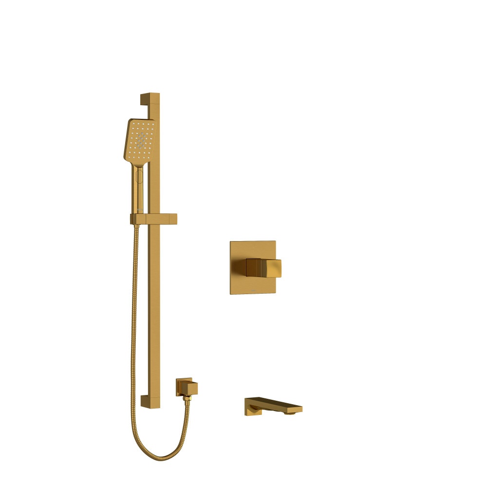 Riobel TKIT1244RFBG Reflet Shower Kit 1244 Trim - Brushed Gold