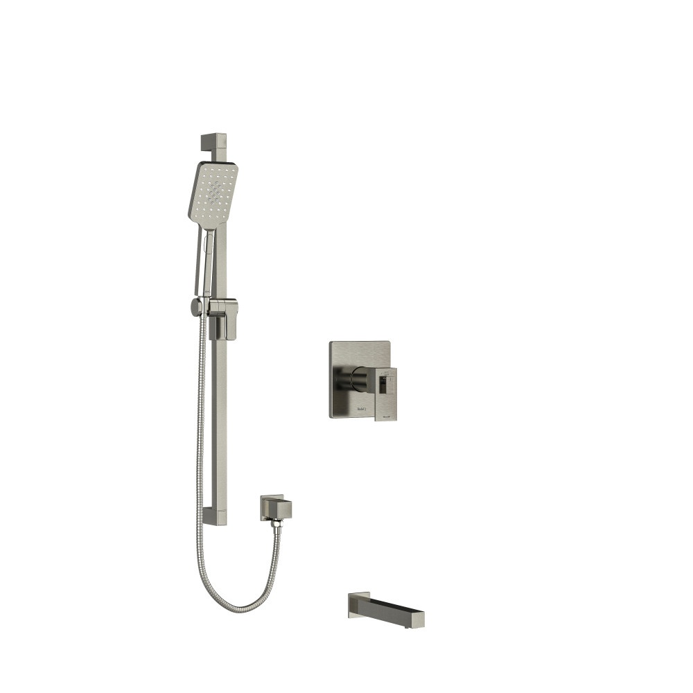 Riobel TKIT1244USBN Kubik Shower Kit 1244 Trim - Brushed Nickel
