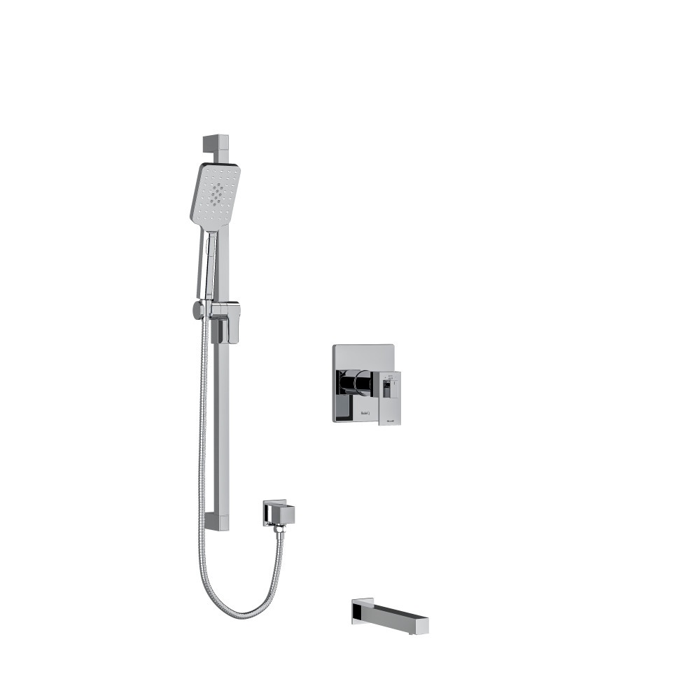 Riobel TKIT1244USC Kubik Shower Kit 1244 Trim - Chrome