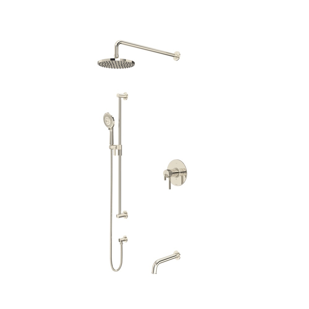 Riobel TKIT1345AUPN-CW Authentica Shower Kit 1345 Trim - Polished Nickel
