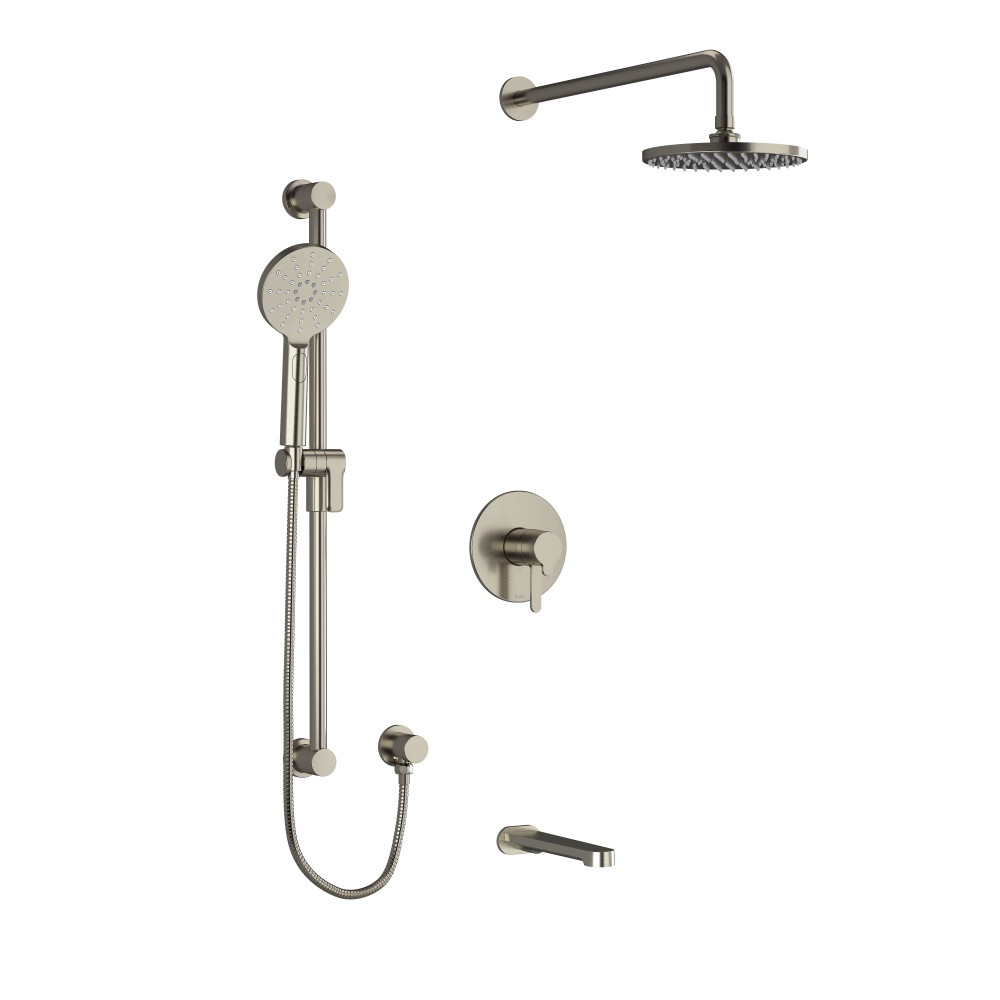 Riobel TKIT1345NBBN-CW Nibi Shower Kit 1345 Trim - Brushed Nickel