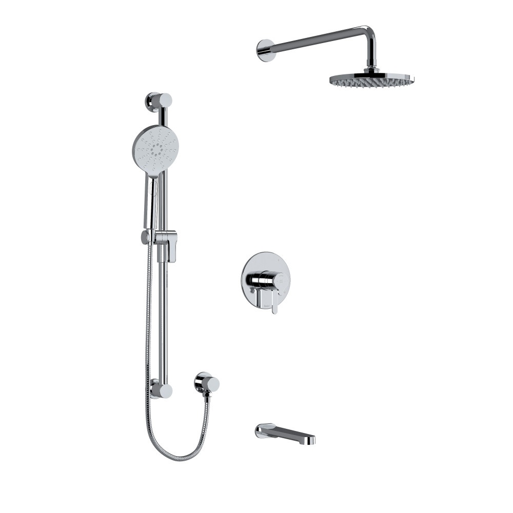 Riobel TKIT1345NBC-CW Nibi Shower Kit 1345 Trim - Chrome