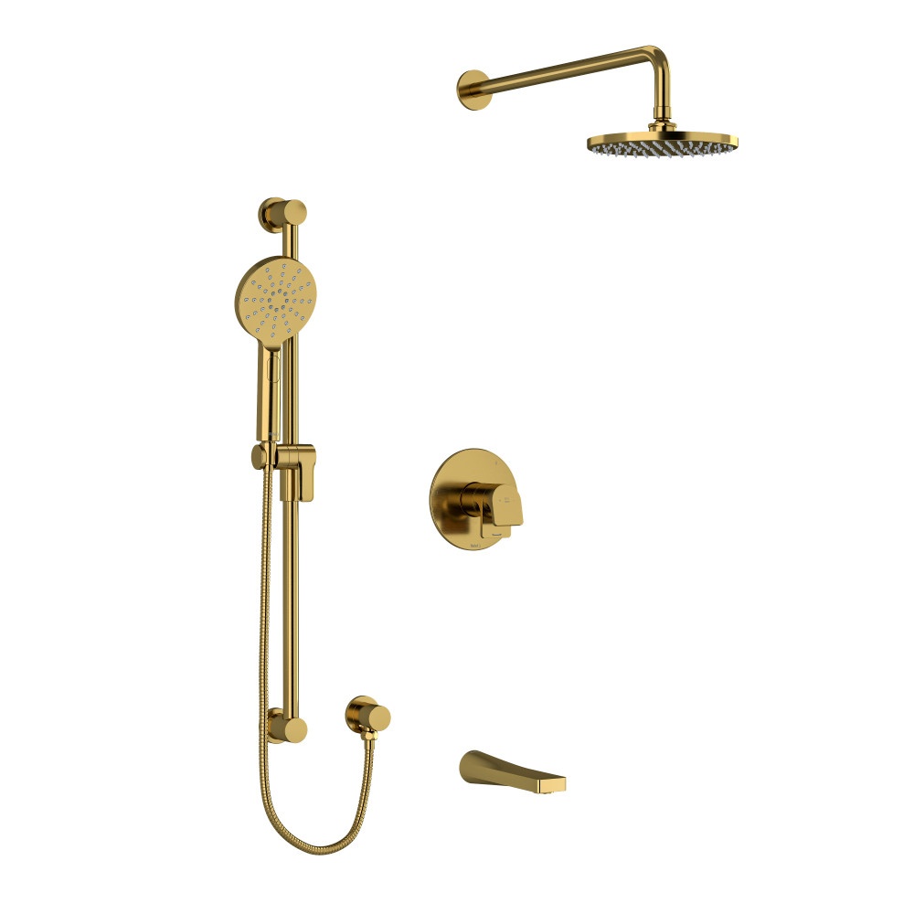 Riobel TKIT1345ODBG Ode Shower Kit 1345 Trim - Brushed Gold
