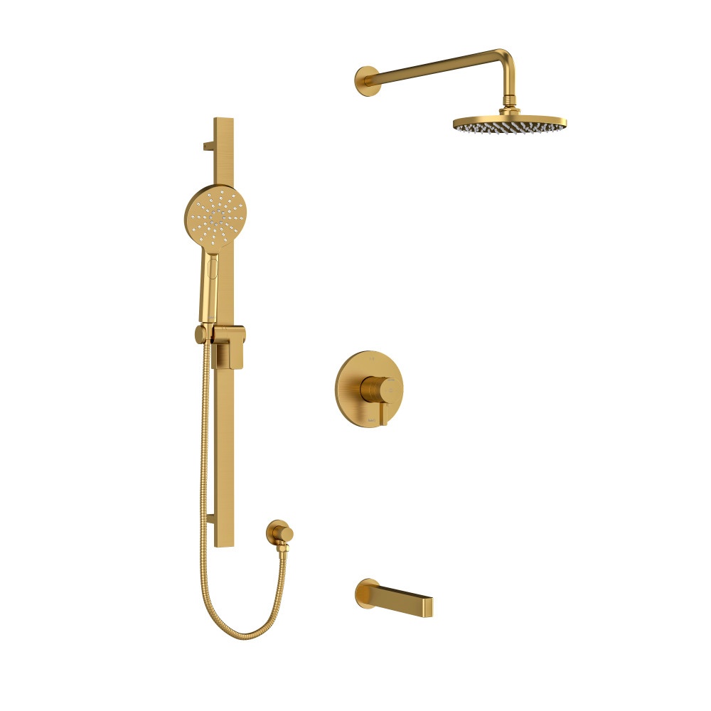 Riobel TKIT1345PXTMBG Paradox Shower Kit 1345 Trim - Brushed Gold