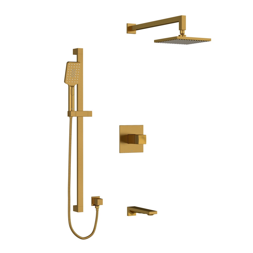 Riobel TKIT1345RFBG Reflet Shower Kit 1345 Trim - Brushed Gold
