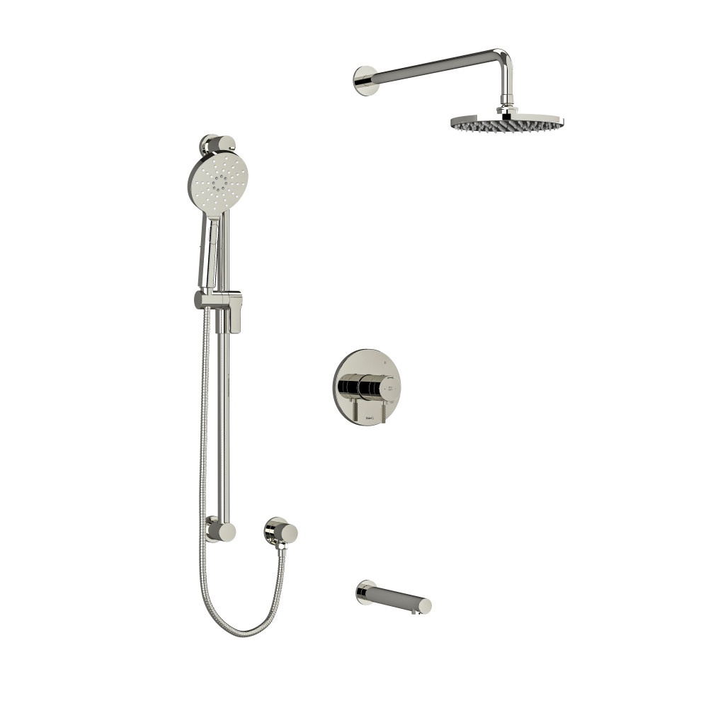 Riobel TKIT1345RUTMKNPN Riu Shower Kit 1345 Trim - Polished Nickel