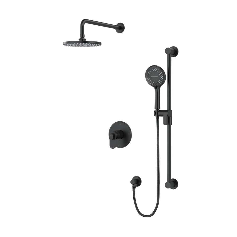 Riobel TKIT323AABK-CW Arca Shower Kit 323 Trim - Black