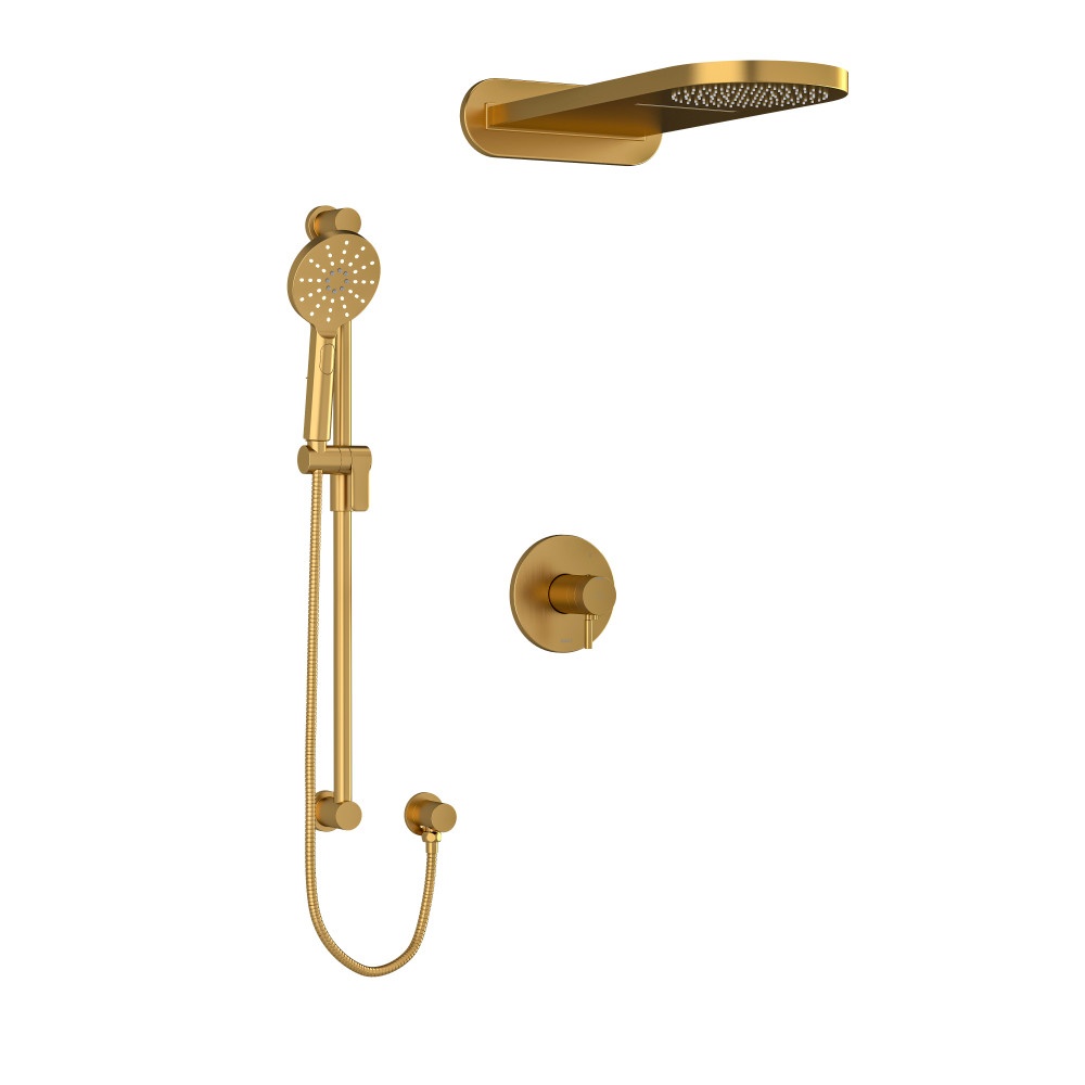 Riobel KIT2745RUTMBG-EX Shower Kit 2745 - Brushed Gold