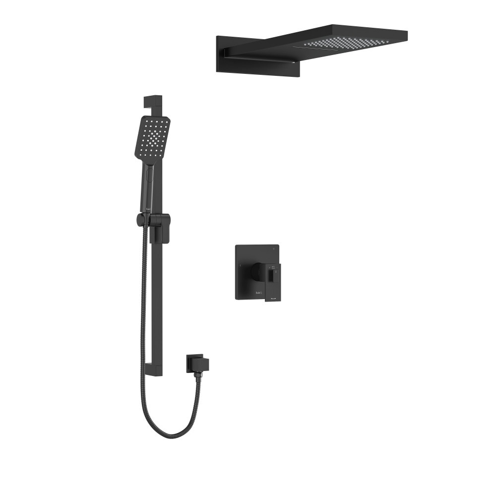 Riobel KIT2745USBK-EX Shower Kit 2745 - Black