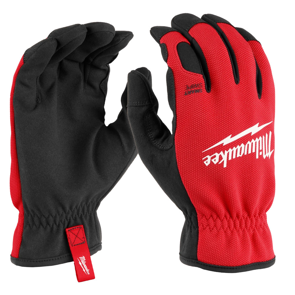Milwaukee 48-73-8512X Lightweight Work Glove With Flexible Cuff, Large - Red & Black