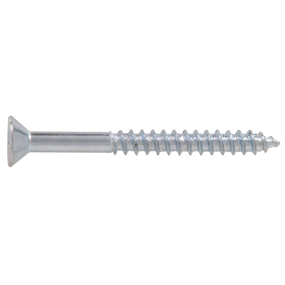 Robertson 0355120081280101 #8x2" Lo-Root Flat Head Wood Screw, 3500 Pack - Zinc