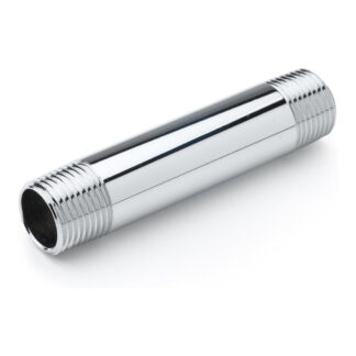 LynCar 7742C 3/8" x 5" Nipple - Chrome