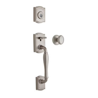 Weiser GCA9471BNBT15VP Bingsley & Brixton Handle Set - Satin Nickel