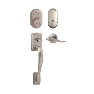 Weiser GLA1490AVHAVL15VP Avalon Keypad Handle Set - Satin Nickel
