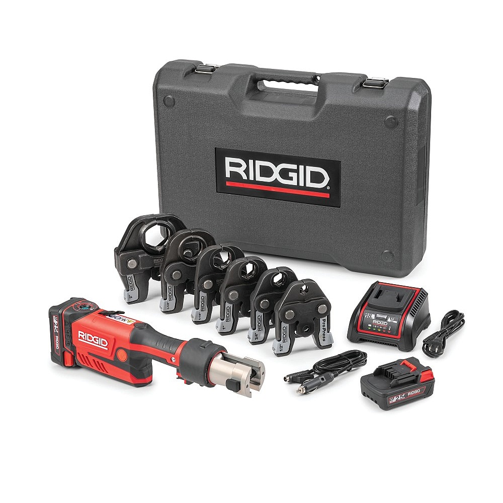 Ridgid 67178 RP 351 Battery Kit W/ ProPress Jaws (1/2" - 2")