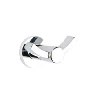 Emtek 280900US26 Small Modern Double Hook - Polished Chrome