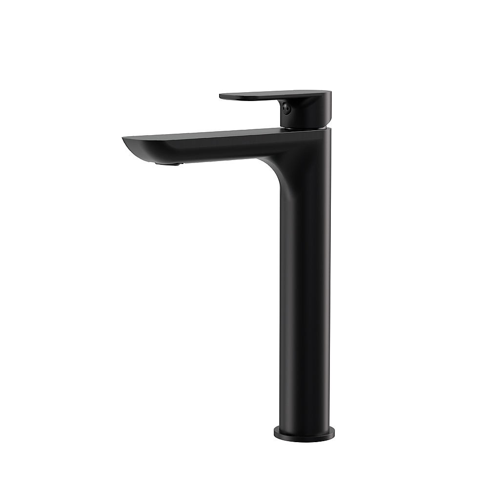 Aquabrass Xpress ABFB56020EBK 56020 Must Tall Single-Hole Lavatory Faucet - Electro Black