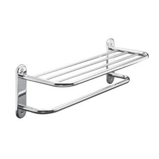 Taymor 01-1045 Towel Bar with Shelf - Chrome