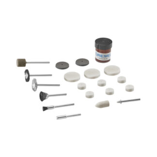 Dremel 726-01 Cleaning/Polishing Accessory Micro Kit, 20 Pack