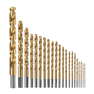 Bosch TI21A Titanium Nitride-Coated Drill Bit Set, 21 Pack