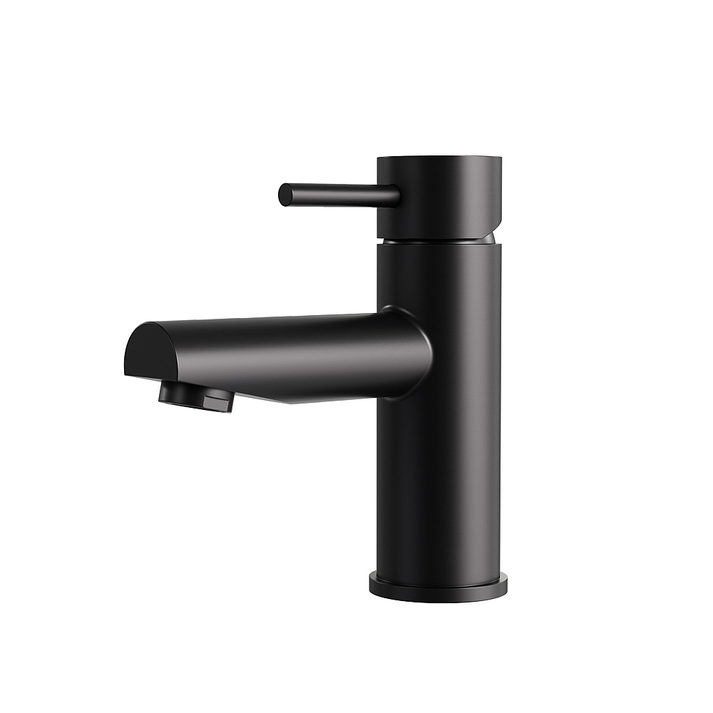Aquabrass Xpress ABFB61014EBK 61014 Volare Single-Hole Lavatory Faucet - Electro Black