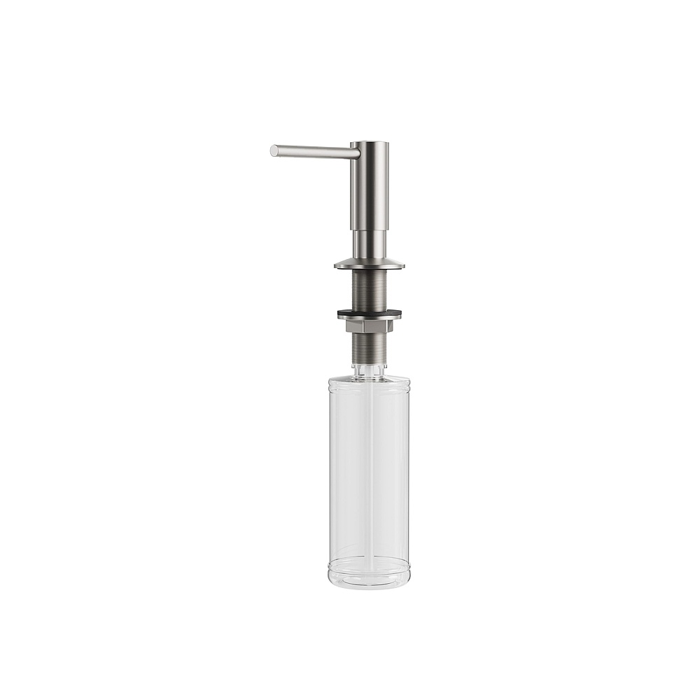 Aquabrass Xpress ABAB62308BNVD 62308 Umix Soap Dispenser - Brushed Nickel PVD