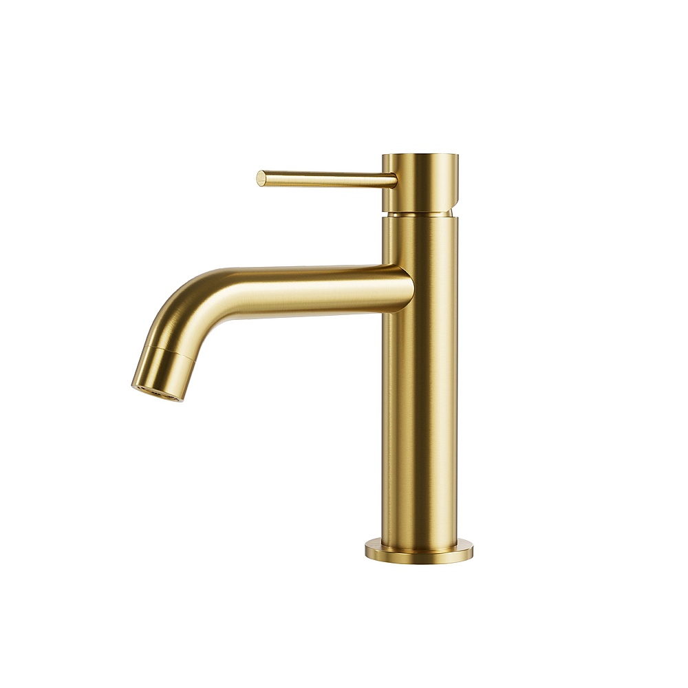 Aquabrass Xpress ABFB62314SUVD 62314 Umix Single Hole Lavatory Faucet - Sunset PVD