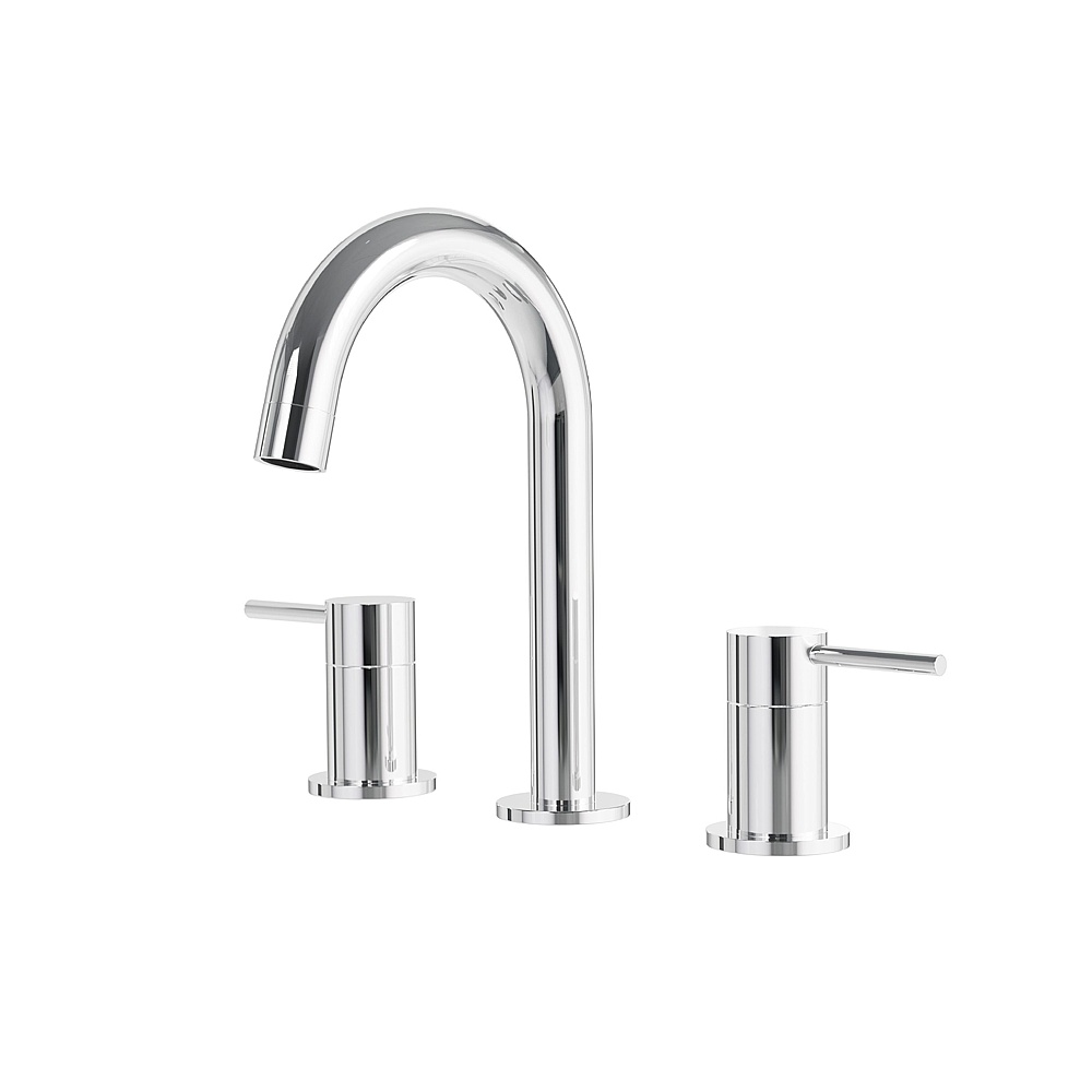 Aquabrass Xpress ABFB62316PC 62316 Umix Widespread Lavatory Faucet - Polished Chrome