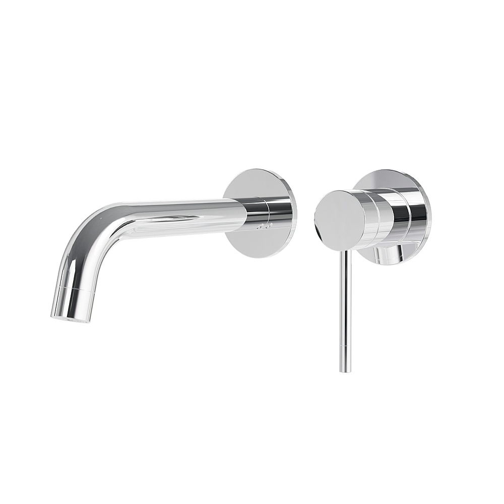 Aquabrass Xpress ABFC62329PC 62329 Umix Wall Lavatory Faucet-Trim Only - Polished Chrome