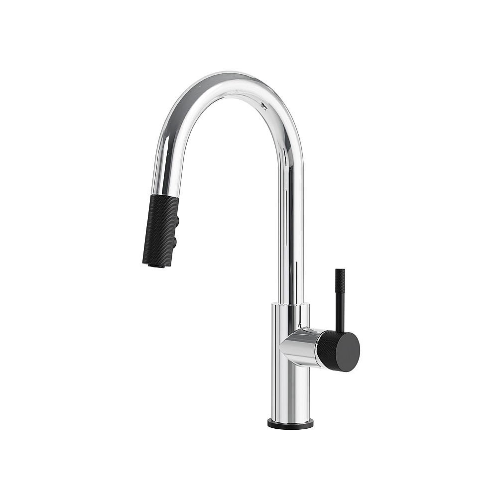 Aquabrass Xpress ABFK6235NPC 6235N Umix Pull-Down 2 Spray Kit Faucet - Polished Chrome