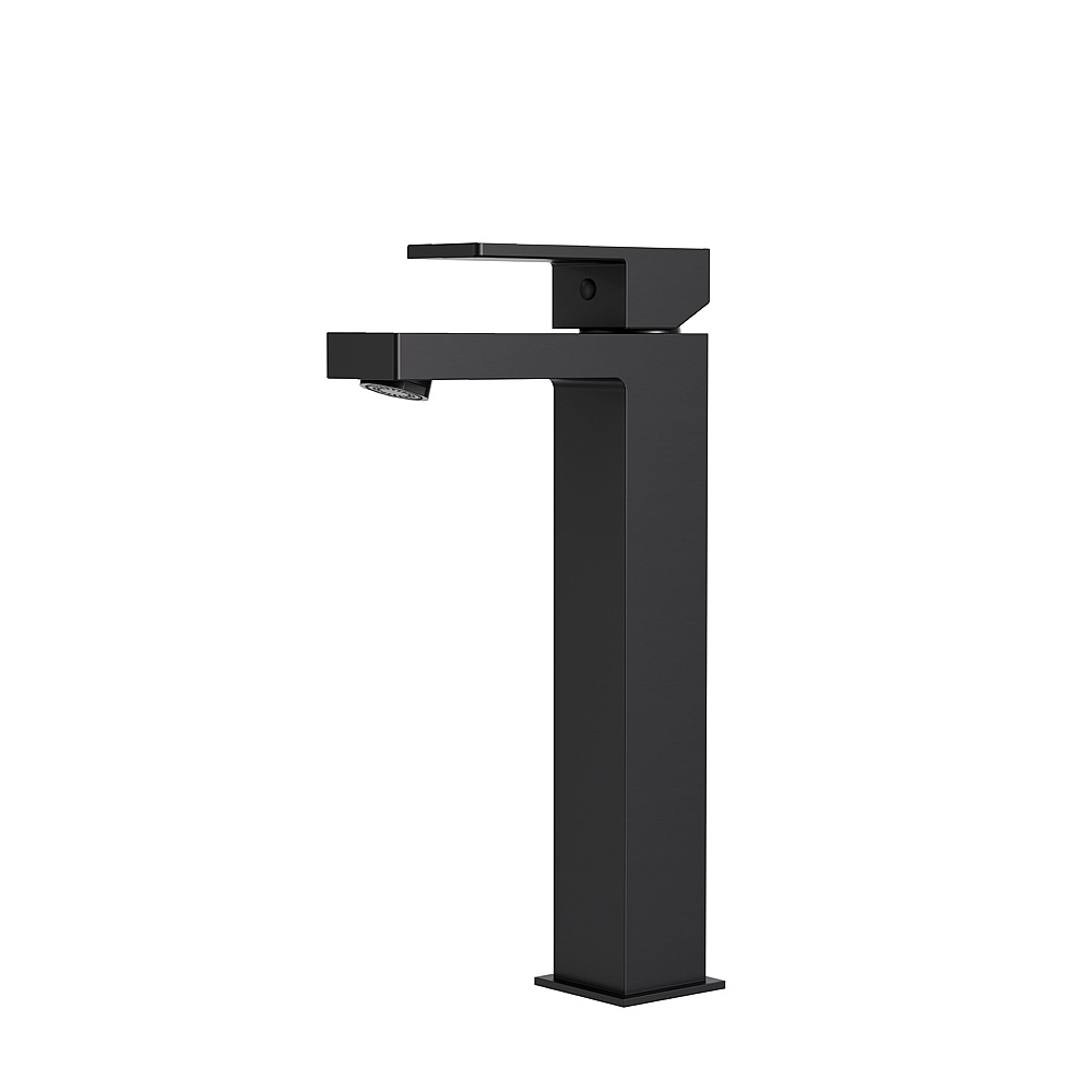 Aquabrass Xpress ABFB86020EBK 86020 Madison Tall Single-Hole Lavatory Faucet - Electro Black