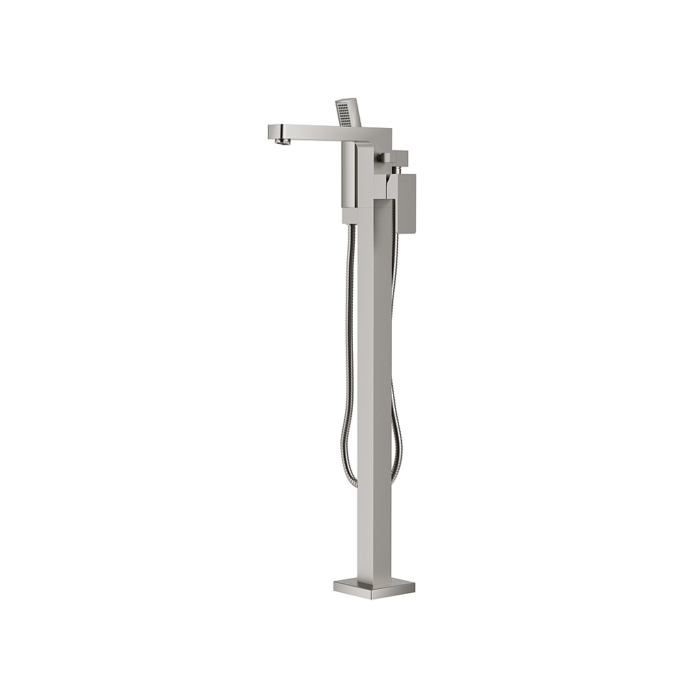 Aquabrass Xpress ABFB86N85BNVD 86N85 Madison Floormount Tub Filler with Handshower - Brushed Nickel PVD