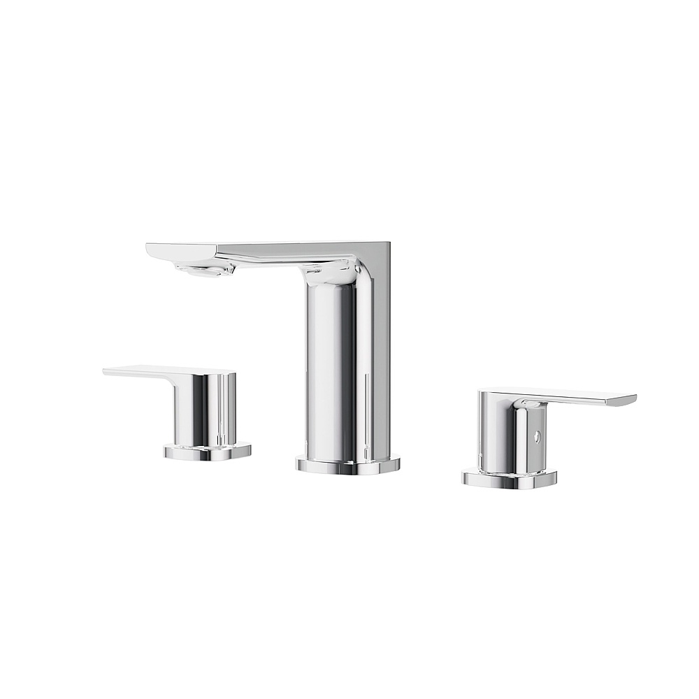 Aquabrass Xpress ABFBTMR16PC Tmr 16 Tmr Plus Widespread Lavatory Faucet - Polished Chrome