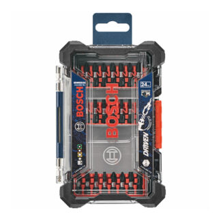 Bosch SDMSD24 Driven Impact Screwdriving Set, 24 Pack