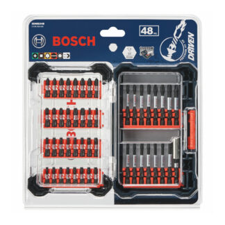 Bosch SDMSD48 Driven Impact Screw Driving Set, 48 Pack