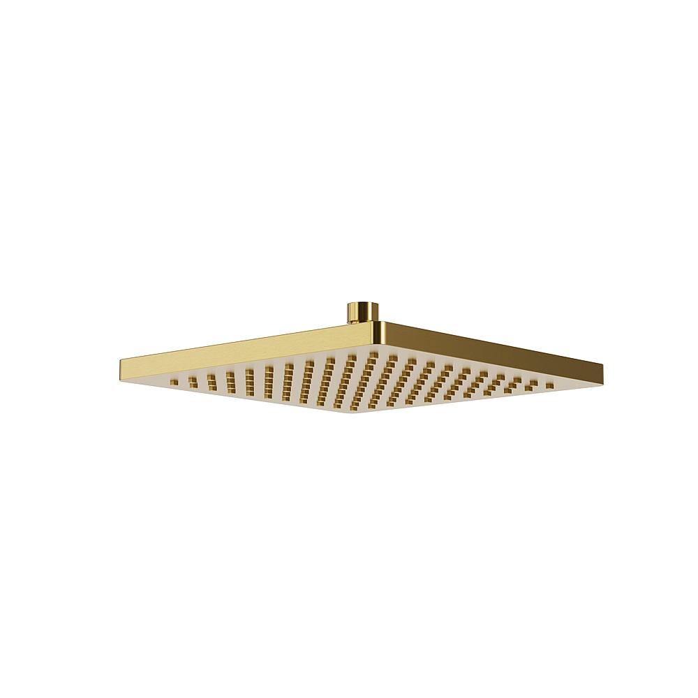 Aquabrass Xpress ABSCXP184SUVD Xp184 10'' Square Rain Head - Sunset PVD